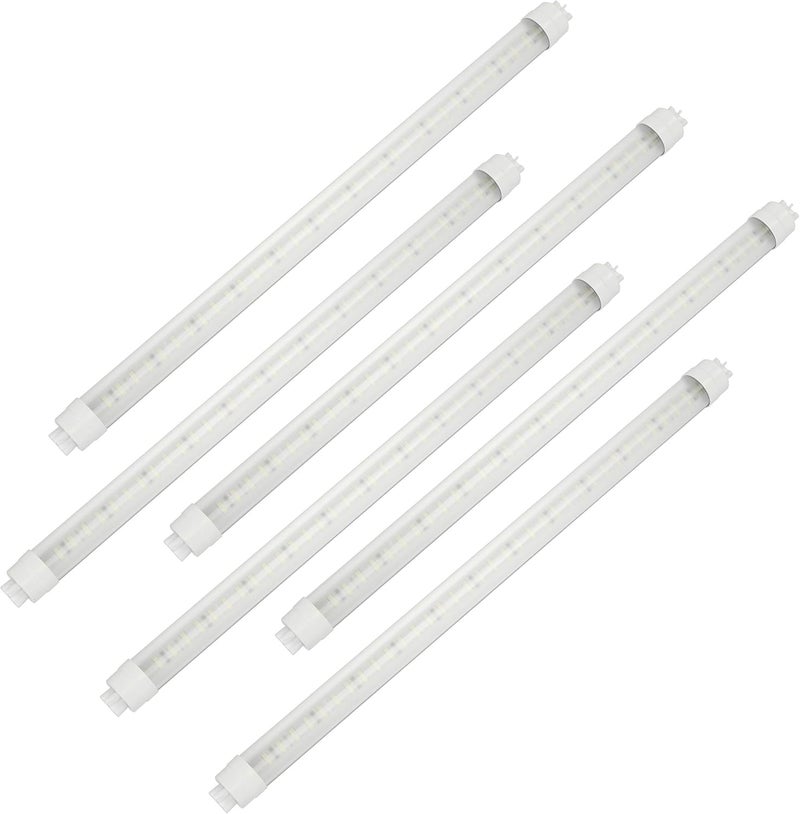 CMLAMPLED 12V DC T8 Led Tube Light 18inch 7W 6500K, F15T8 Florescent Tube Replacement for Automotive RV Marine Boat (6 Packs) - Image 1